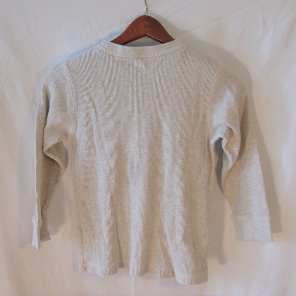 Gymboree Boys Wolf Print Long Sleeve Tee Size 7, 100% Cotton Textured Ma… - Picture 2 of 4